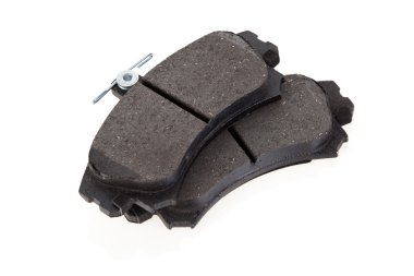 beyaz zemin üzerinde fren kalıpları