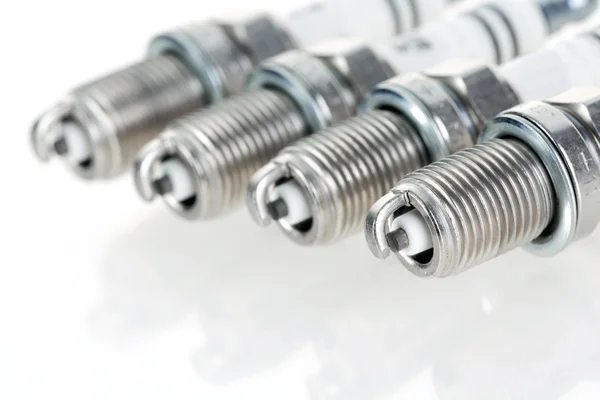 Set of spark plugs — Stock Photo, Image