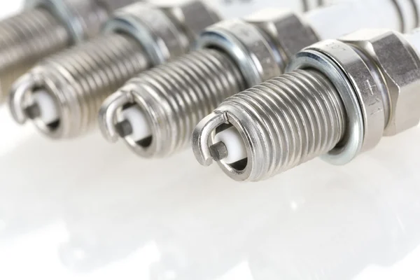 Set of spark plugs — Stock Photo, Image