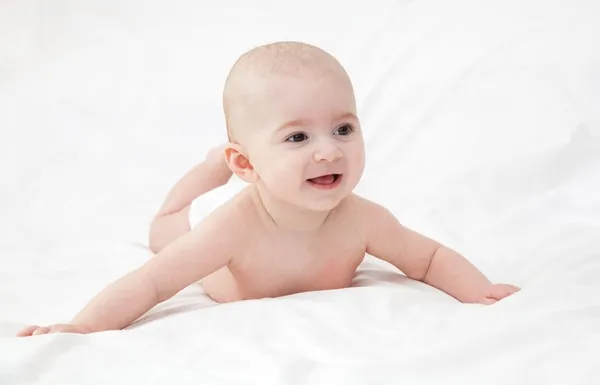 De schattige baby — Stockfoto