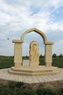 Bulgar devlet Tarihi ve mimari saklıdır. 922 islam Bulgarlar kucaklayan onur Anıtı.