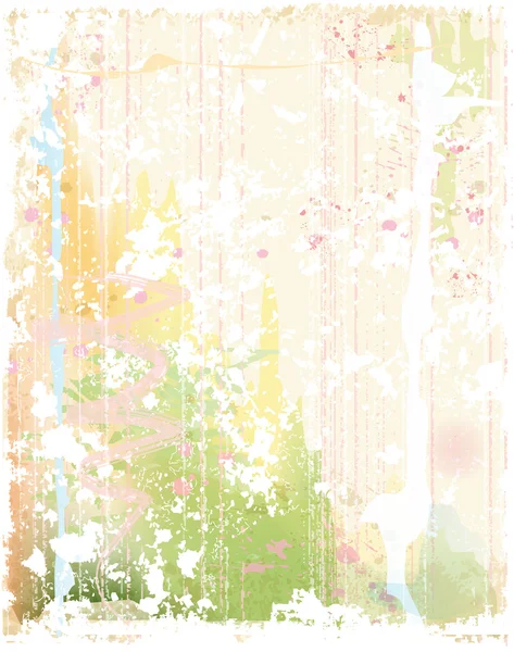 Grunge background in watercolor style — Stock Vector