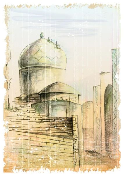 Caddenin Doğu şehrinde görüntü