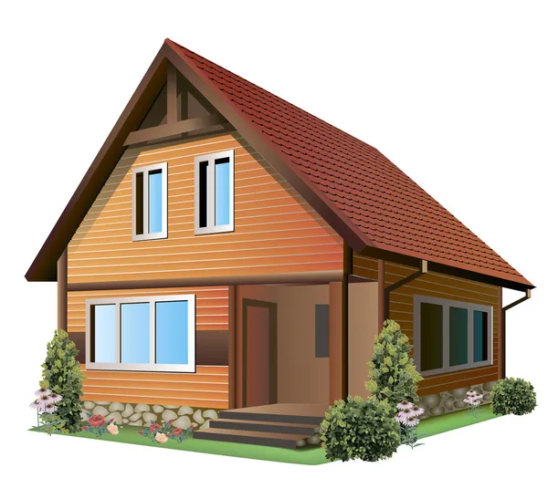Illustration of house — Stock Vector