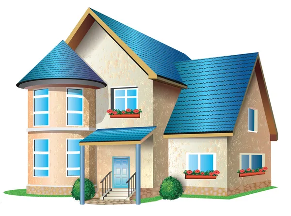 Illustration of house — Stock Photo, Image