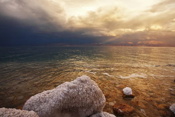 Grandiose spring thunder-storm — Stock Photo, Image