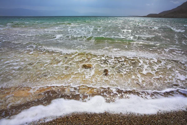 Tempête sur la mer Morte — Photo