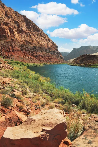 Esmeralda pura Rio Colorado — Fotografia de Stock