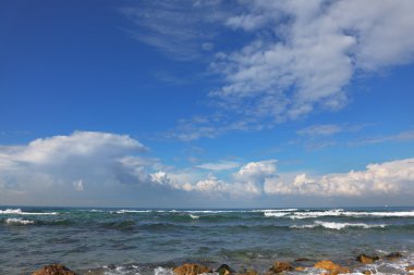 güzel sahil Akdeniz deniz