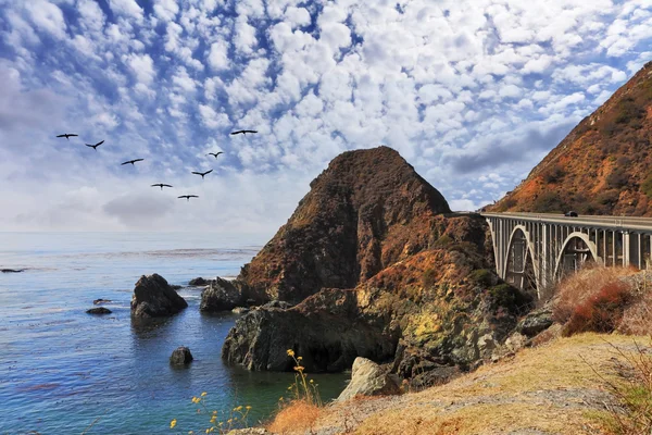 Un gran viaducto en California — Foto de Stock