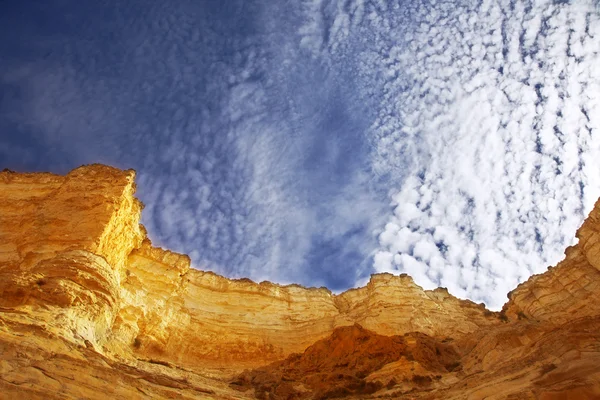 Il canyon da arenaria secca — Foto Stock