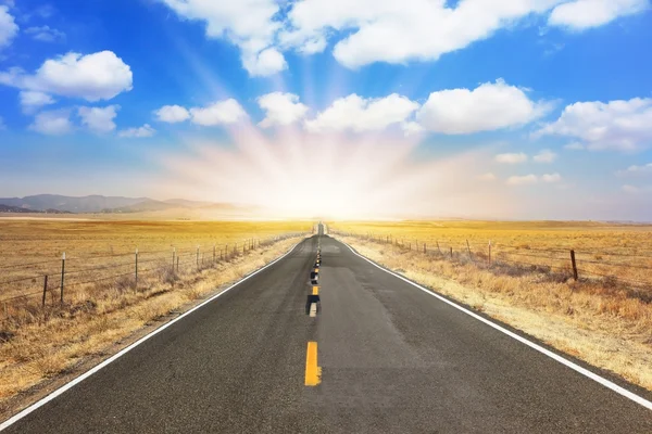 Ideal road — Stock Photo, Image