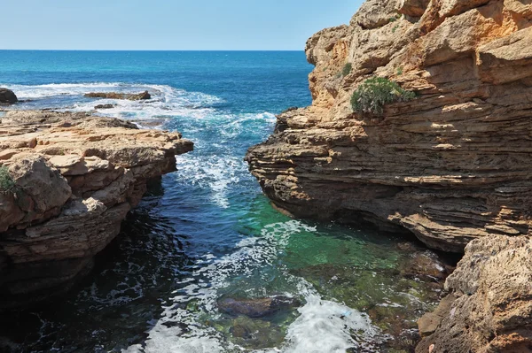 Schilderachtige kust — Stockfoto