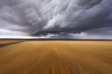 Thunderclouds. Montana, the USA clipart