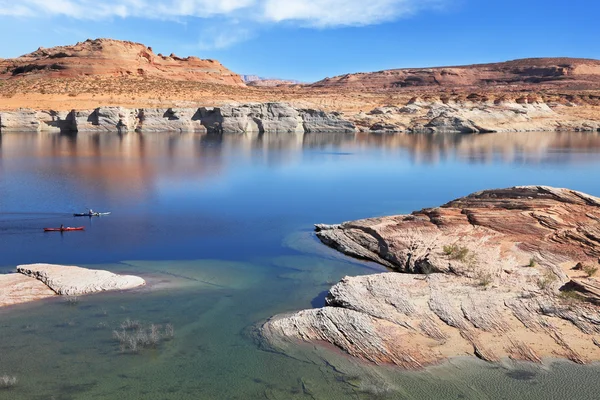 Bottling magnificent Lake Powell — Stock Photo, Image