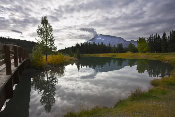 The well-known Cascade lakes in the north — Stock Photo, Image