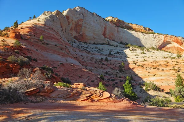 Εθνικό πάρκο Zion, ηλιοβασίλεμα — Φωτογραφία Αρχείου