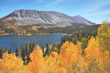 sihirli güzellik Mavi Göl yosemite Parkı