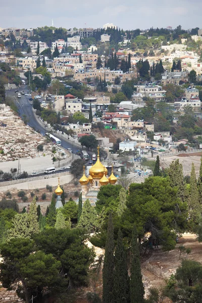 Church of St. Mary Magdalene in Gethsemane — Stock Photo, Image