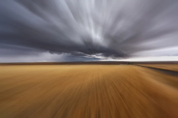 雷雲。モンタナ州、米国 — ストック写真