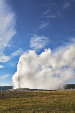 yellowstone Ulusal Parkı içinde kaynar Şofben