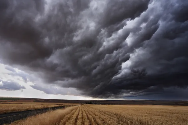 La tempesta autunnale — Foto Stock