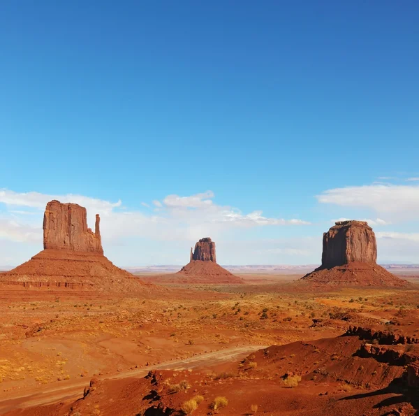 El famoso Monument Valley — Foto de Stock