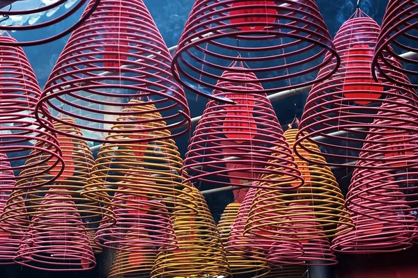 Em um templo — Fotografia de Stock