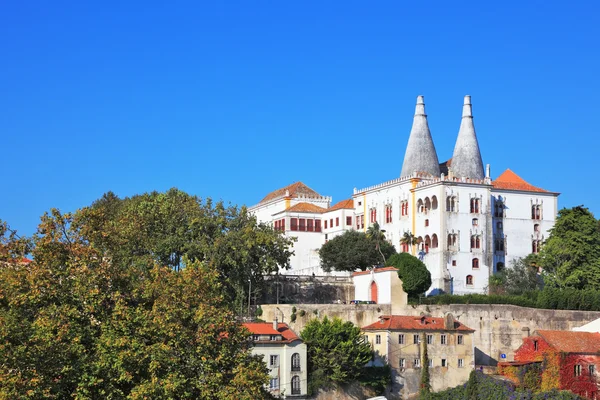 Fairy-tale towers of the palace — Stock Photo, Image