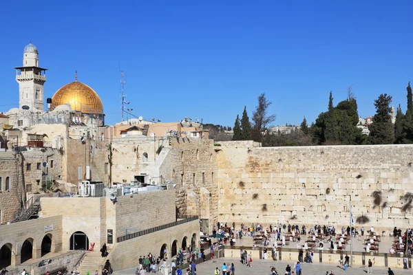 Il Muro Occidentale del Terzo Tempio — Foto Stock