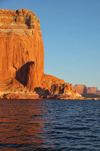 Scenic wave at the ship — Stock Photo, Image