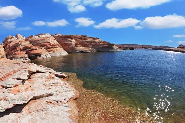 Danau Powell buatan di California — Stok Foto