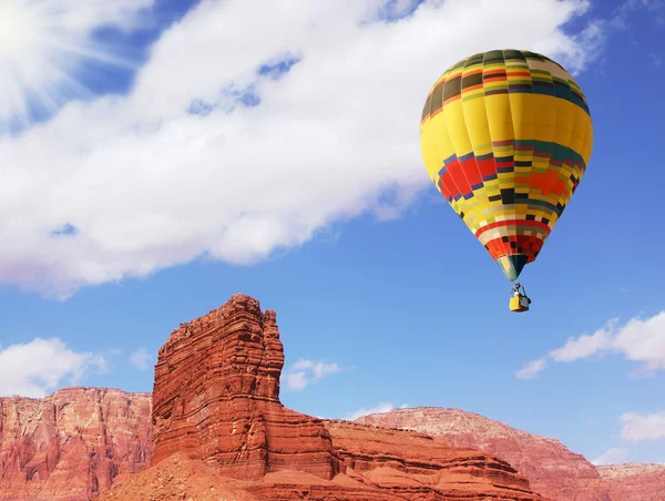 The balloon over double "Sphinx" — Stock Photo, Image