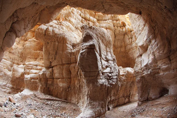 The narrow slot canyon — Fotografie, imagine de stoc