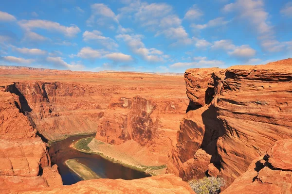 De colorado rivier in de Horsehoe bend — Stockfoto