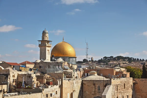 The gold Dome of the Rock — Stock Photo, Image