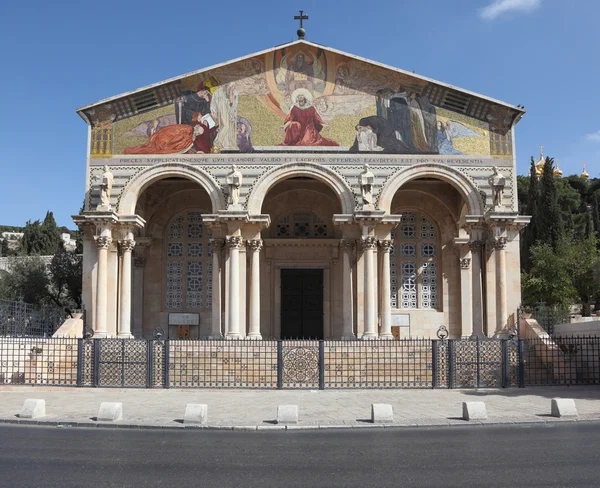 Igreja de todas as nações em Jerusalém — Fotografia de Stock