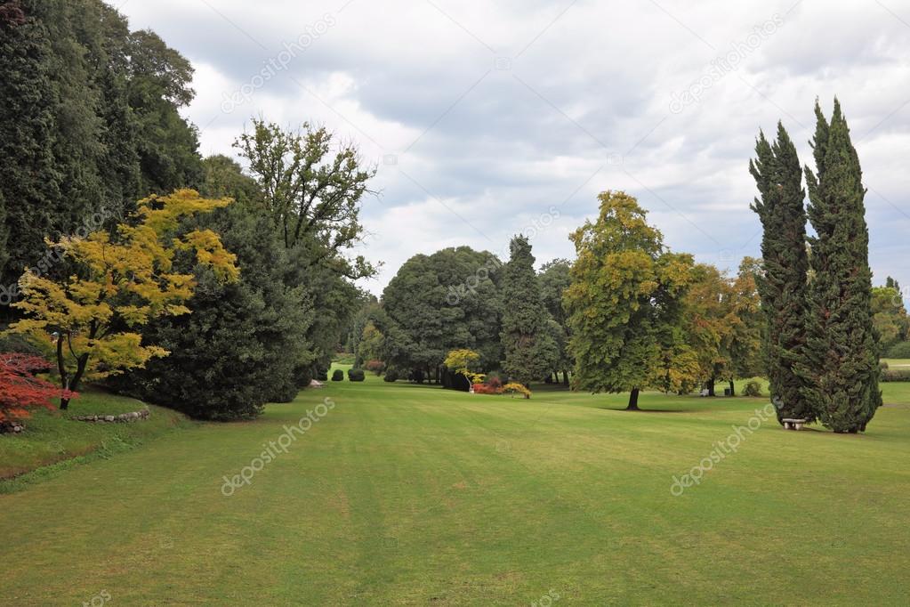 A glade in a park-garden Sigurta