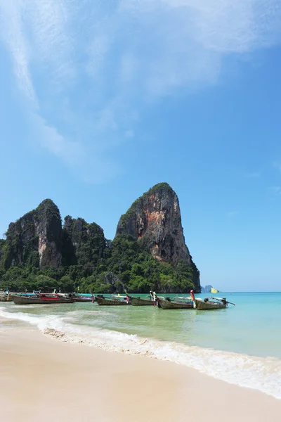 Magic native boats Longtail — Stock Photo, Image