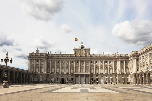 O magnífico Palácio Real de Madrid — Fotografia de Stock