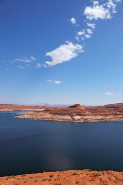 Lake powell kırmızı çöl