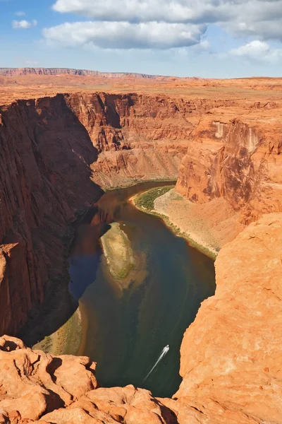 Słynny horseshoe canyon — Zdjęcie stockowe