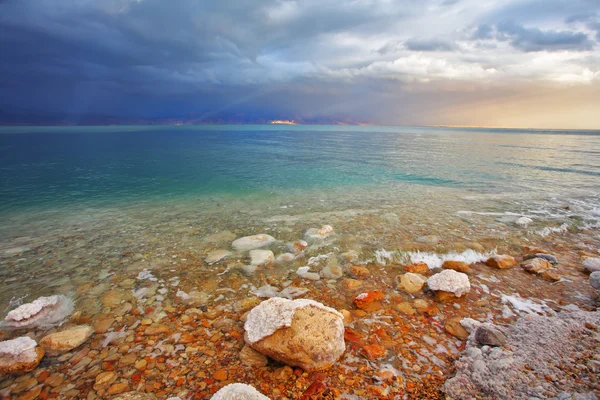 Dead sea Israel yapılan — Stok fotoğraf