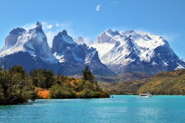 National Park Torres del Paine clipart