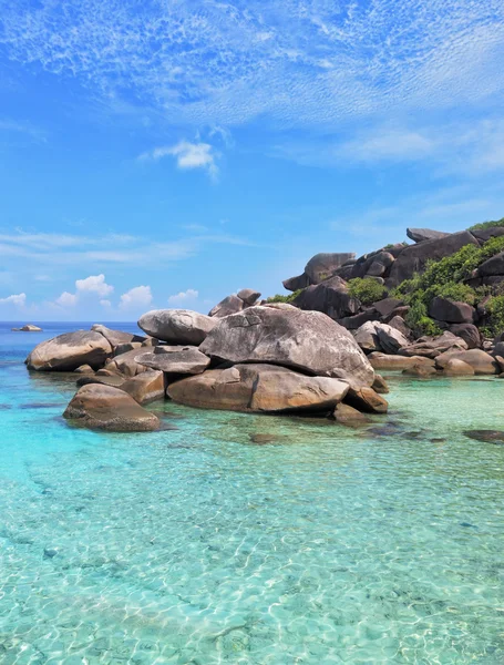 The smooth water lagoon — Stock Photo, Image