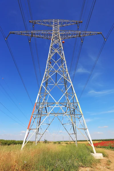 Reliance power lines Stock Photo