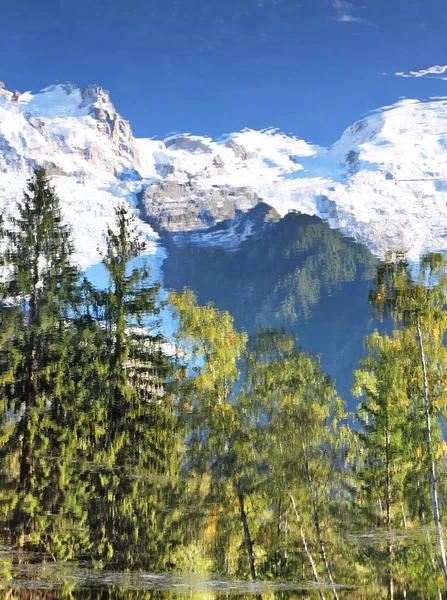 Chamonix - in the French Alps — Stock Photo, Image