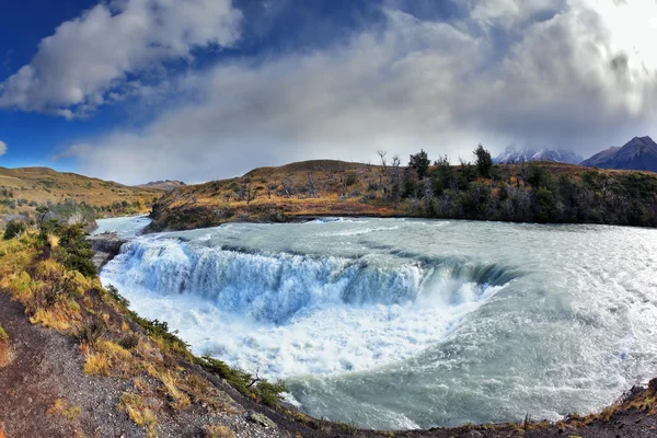 AThe raging waterfall — Stock Photo, Image