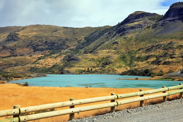 La cerca de la carretera — Foto de Stock