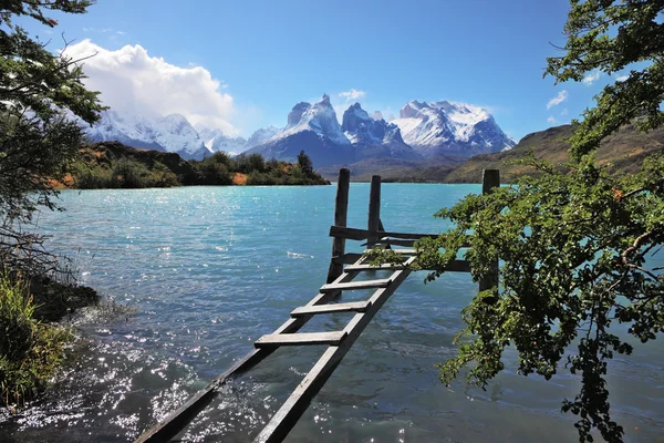 国家公园托雷斯德尔潘恩在智利 — 图库照片